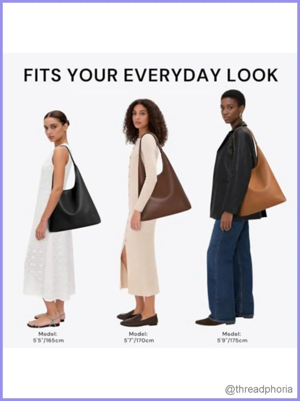 Slouchy Vegan Leather Hobo Bag Large Shoulder Purse 2-Piece Set